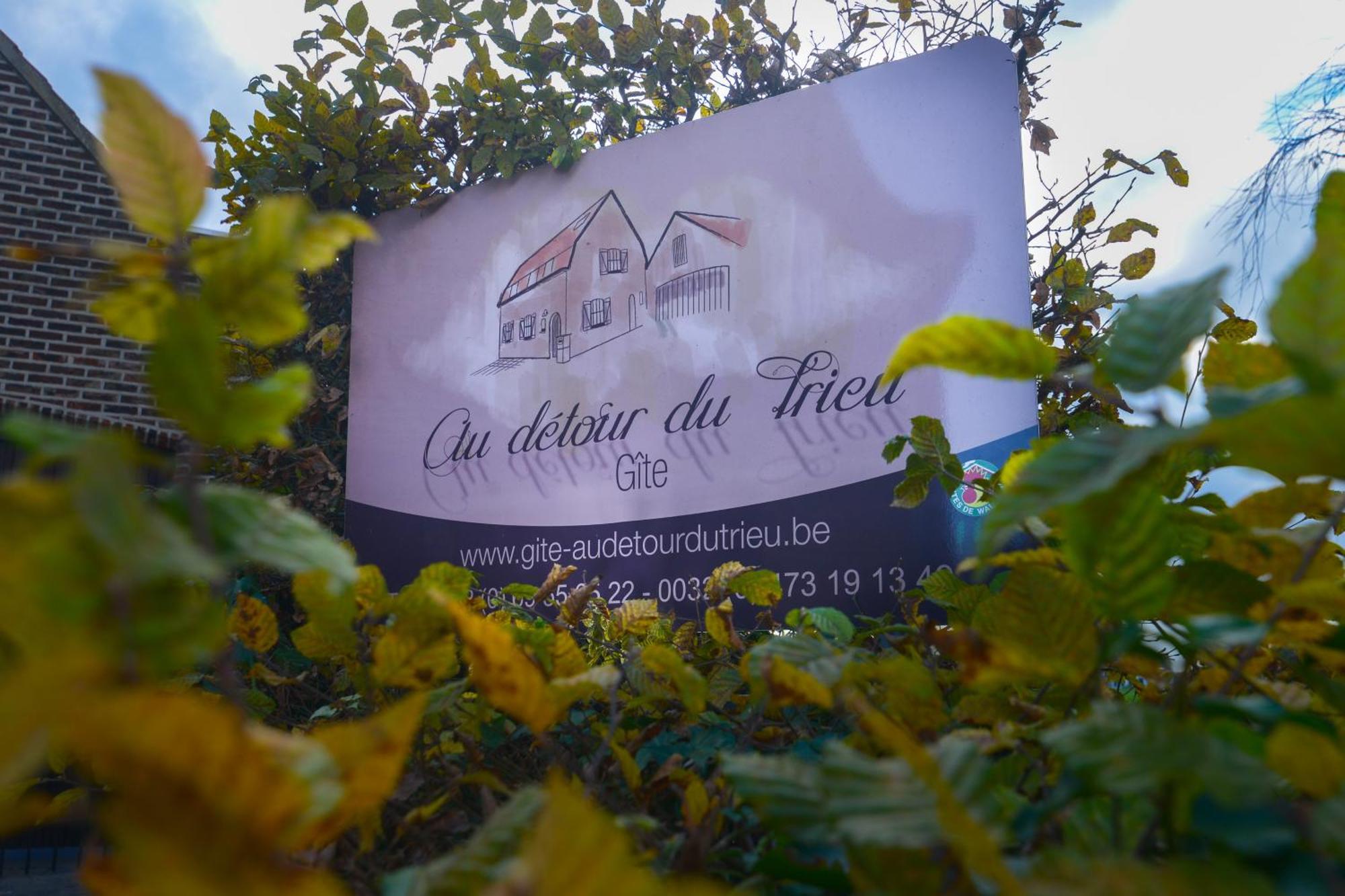 Au Detour Du Trieu Villa Estaimbourg Exterior foto